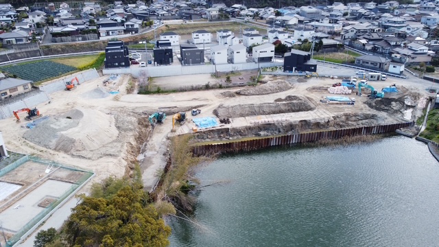 津市宮司ヶ丘26区画造成工事開始